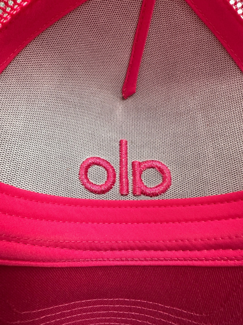 Alo District Trucker Hat - Pink Summer Crush🩷 - Picture 8 of 10